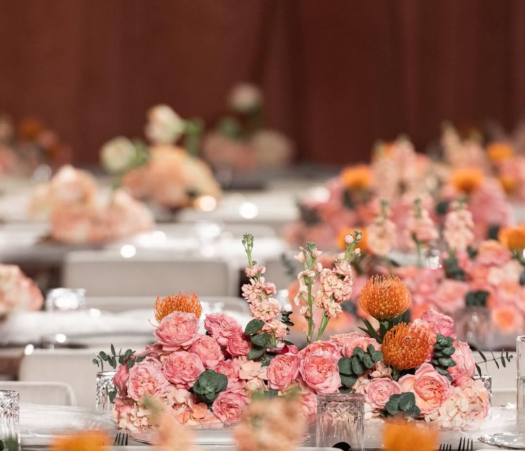 Bride and groom celebration moment